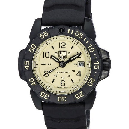 Luminox Navy SEAL Foundation Swiss Quartz Military Diver&#39,s XS.3251.CBNSF.SET 200M herreur med ekstra rem