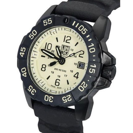 Luminox Navy SEAL Foundation Swiss Quartz Military Diver&#39,s XS.3251.CBNSF.SET 200M herreur med ekstra rem