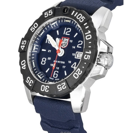 Luminox Navy Seal gummirem blå urskive quartz dykkerur XS.3253.CB 200M herreur