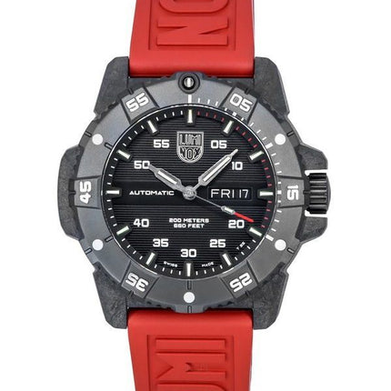 Luminox Master Carbon Seal gummirem Black Dial Swiss Automatic Diver's XS.3875 200M herreur