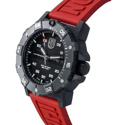 Luminox Master Carbon Seal gummirem Black Dial Swiss Automatic Diver's XS.3875 200M herreur