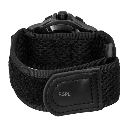 Luminox Navy Seal Military gummirem sort urskive quartz dykkerur XS.4231.SET 200M herreur med gavesæt