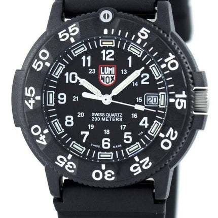 Luminox havet oprindelige Navy Seal 3000 serie schweizisk Quartz 200M XS.3001 Herreur
