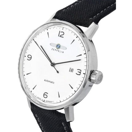 Zeppelin LZ129 Hindenburg White Eco Ceramic Dial Automatisk 80641N herreur