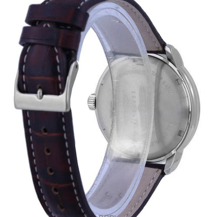 Zeppelin Atlantic Beige Urskive Læderrem Quartz 8442-5 84425 Herreur