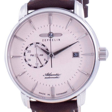 Zeppelin Atlantic Beige Dial Automatic 8470-5 84705 Herreur