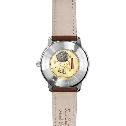 Zeppelin Mediterranee læderrem beige urskive kvarts 96405 herreur