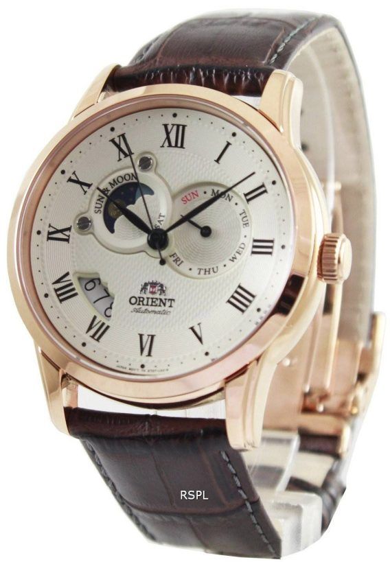 Orient Automatic Sun And Moon Collection FET0T001W0 ET0T001W Mens Watch