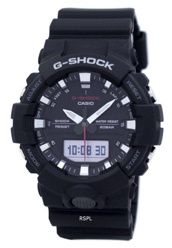 Casio G-Shock Shock Resistant Analog Digital GA-800-1ADR GA800-1ADR Herreur