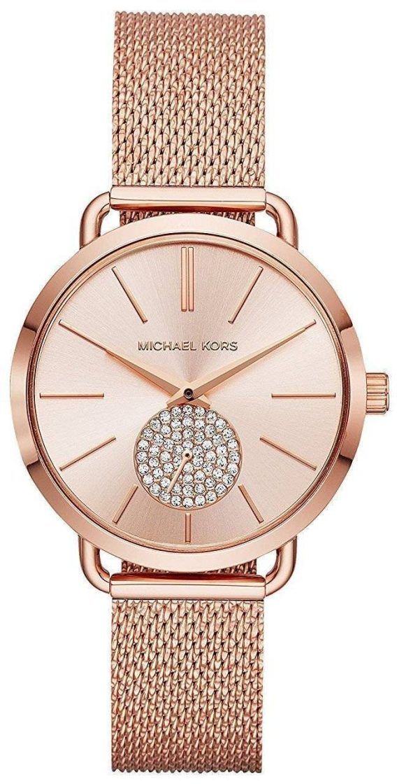 Michael Kors Portia kvarts Diamond Accent MK3845 kvinders Watch