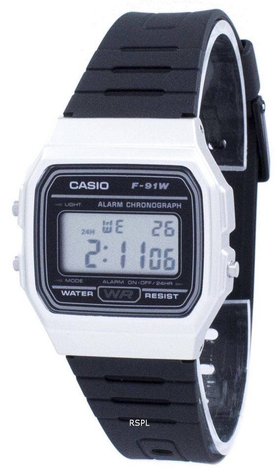 Casio Vintage Chronograph Alarm Digital F-91WM-7A F91WM-7A Unisex ur