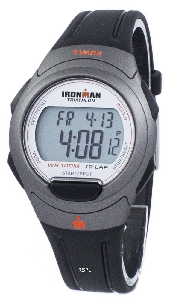 Timex Sports Ironman Triathlon 10 Lap Indiglo Digital T5K607 Herreur