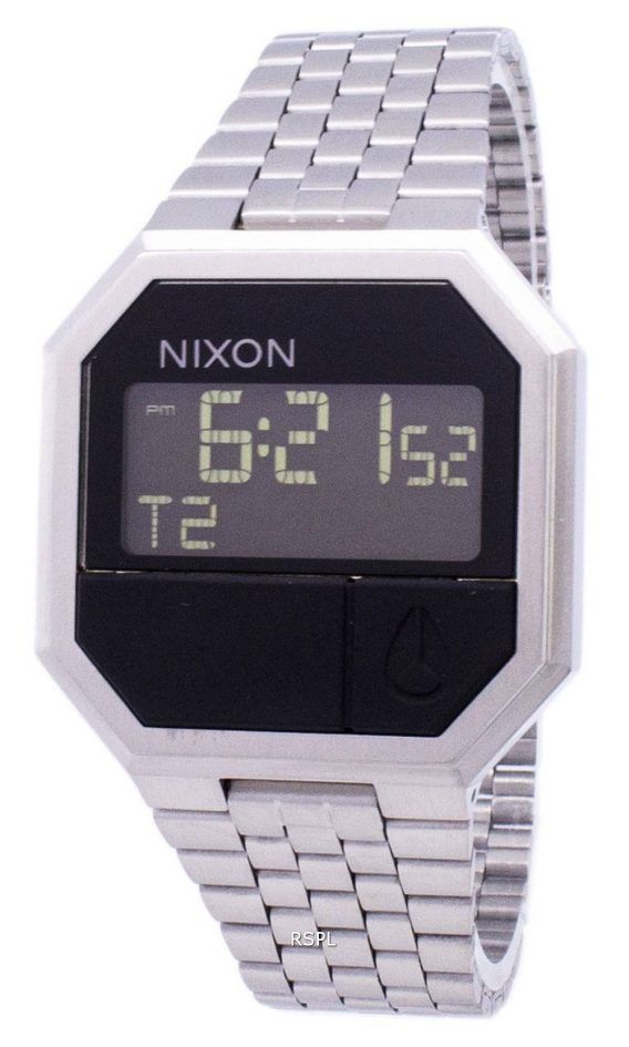 Nixon igen køre Dual tid Alarm Digital A158-000-00 Herreur