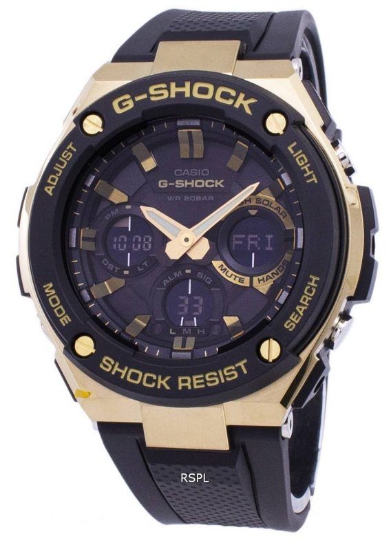 Casio G-Shock G-stål Analog-Digital verden tid GST-S100G-1A Herreur