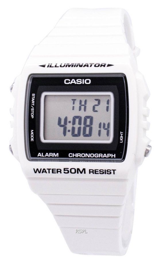 Casio Digital Alarm Chronograph W-215H-7AVDF W-215H-7AV Unisex ur