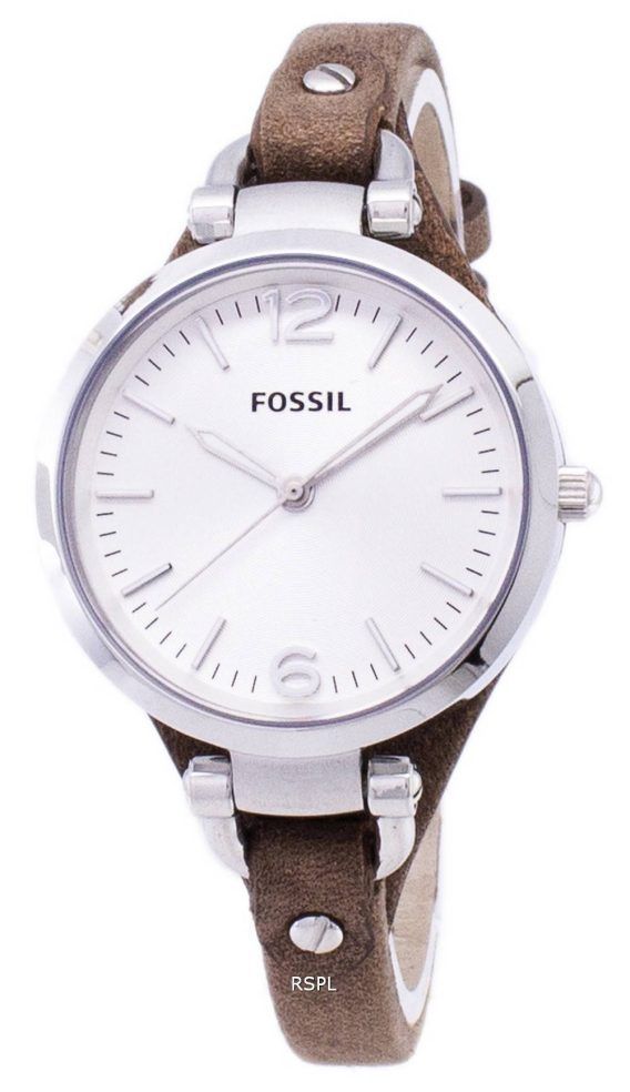 Fossile Georgien Silver ringe ES3060 kvinders ur
