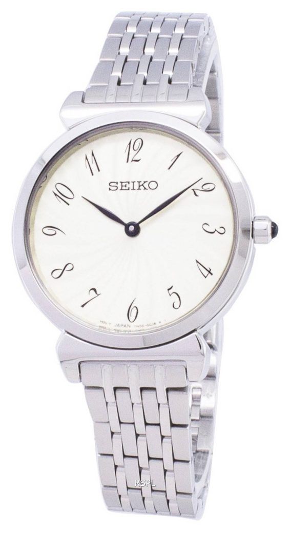 Seiko Quartz SFQ801 SFQ801P1 SFQ801P Analog kvinders ur