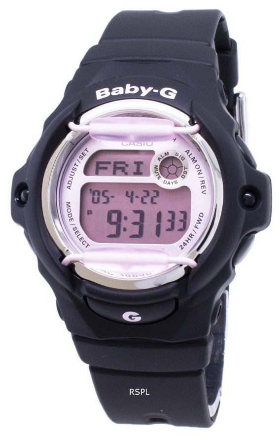 Casio Baby-G BG-169M-1 BG169M-1 verden tid chok resistent 200M kvinders ur