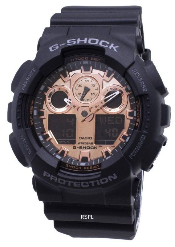 Casio G-Shock GA-100MMC-1A GA100MMC-1A Analog Digital 200M Herreur