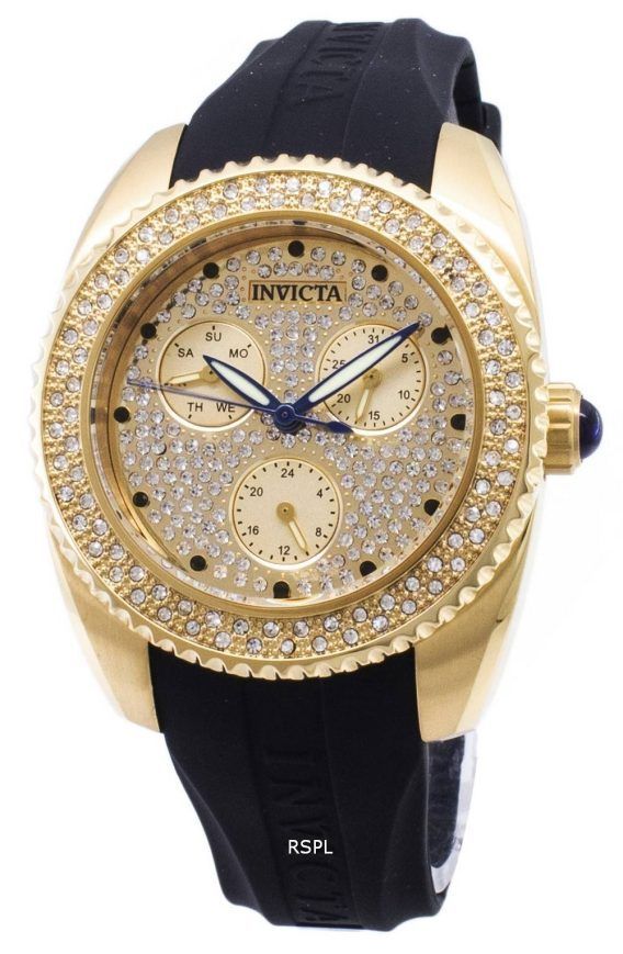 Invicta Angel 28485 diamant accenter Analog Quartz kvinder ur