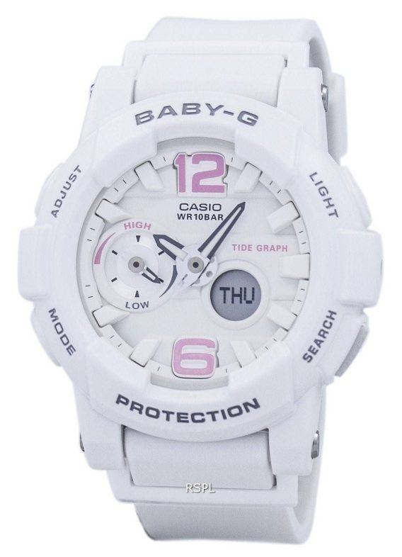 Casio Baby-G Shock resistente tidevandet graf Analog Digital BGA-180BE-7B kvinders ur