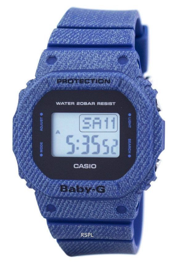 Casio Baby-G Denim ville Alarm Digital 200M BGD-560DE-2 kvinders ur