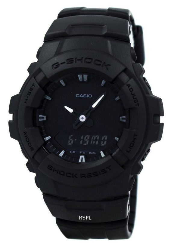 Casio G-Shock Analog Digital G-100BB-1A Herreur