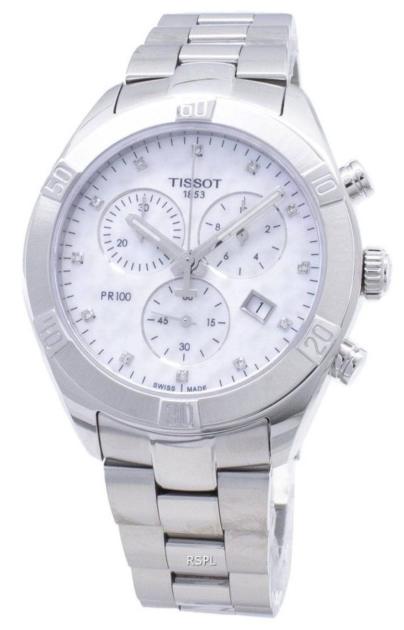 Tissot T-Classic PR 100 Sport Chic T101.917.11.116.00 T1019171111600 Chronograph Kvinders Ur