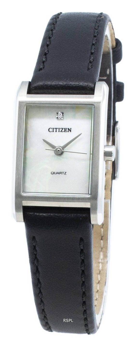 Citizen Quartz EJ6121-01D Diamond Accents Women Watch