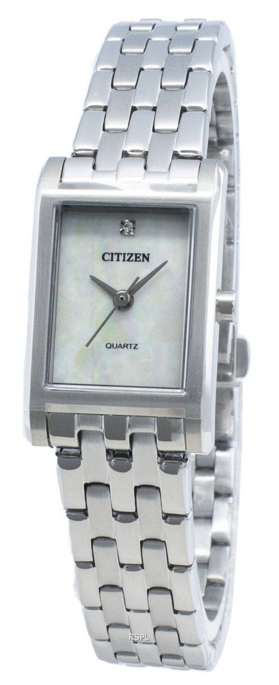 Citizen Quartz EJ6121-51D Diamond Accents Women Watch