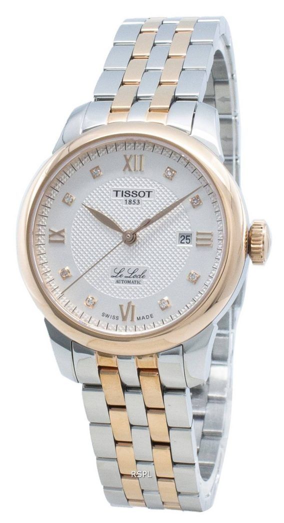 Tissot Le Locle T006.207.22.036.00 T0062072203600 Diamond Accents Automatic Women&#39,s Watch