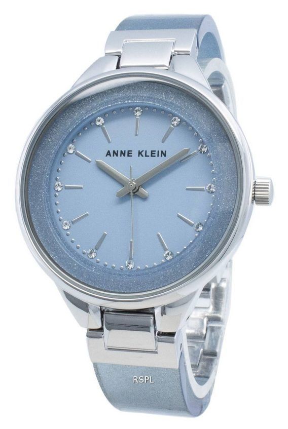 Anne Klein Diamond Accent 1409LBSV Quartz Women's Watch
