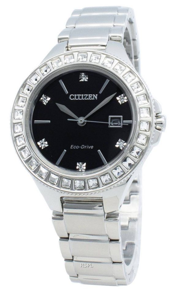 Citizen Silhouette FE1190-53E Diamond Accents Eco-Drive Women&#39,s Watch