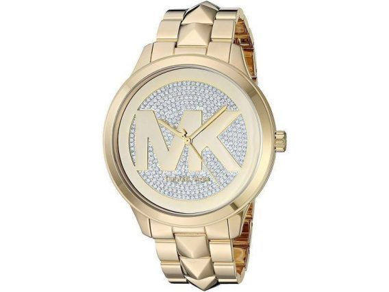 Michael Kors Runway Mercer MK6714 Diamond Accents Quartz Women&#39,s Watch