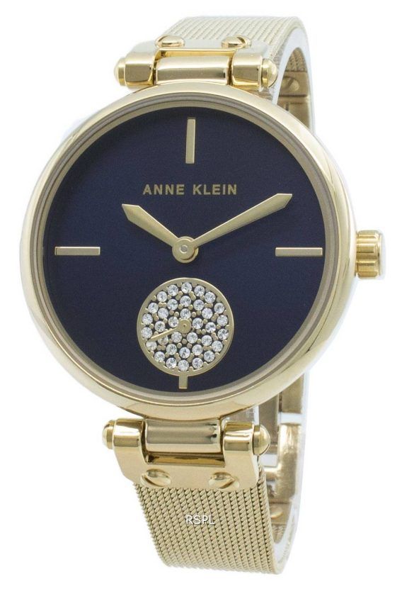 Anne Klein 3000NVGB Diamond Accents Quartz Women's Watch