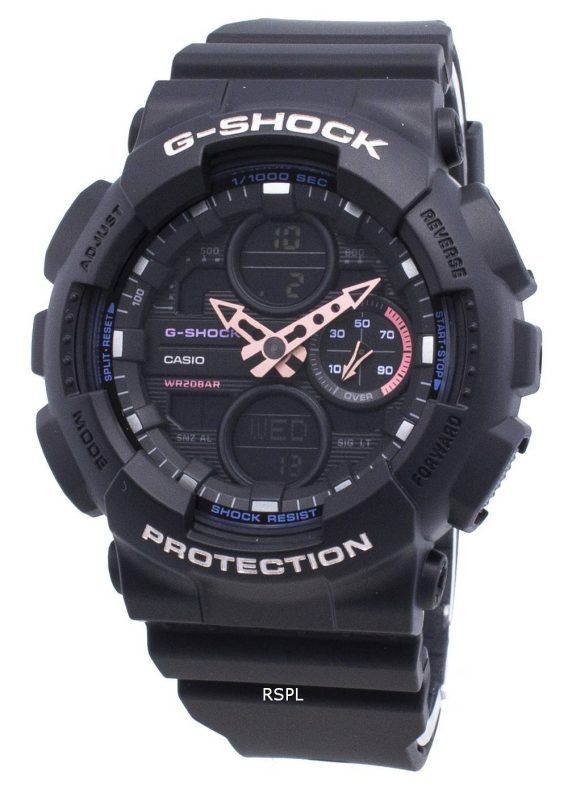 Casio G-Shock GMA-S140-1A GMAS140-1A World Time Quartz 200M Women Watch