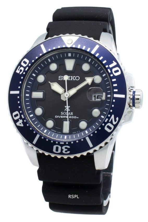 Seiko Prospex Solar 200M Diver Japan fremstillet SBDJ019 mænds ur