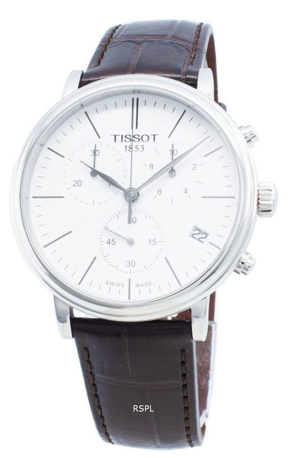 Tissot T-Classic Carson Premium T122.417.16.011.00 T1224171601100 Chronograph Quartz Herreur