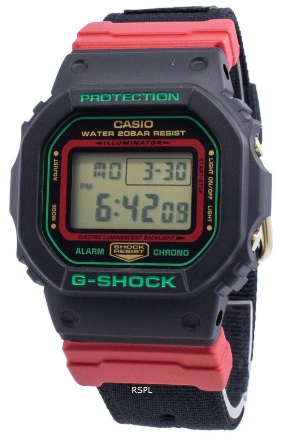 Casio G-Shock DW-5600THC-1 Quartz 200M Herreur