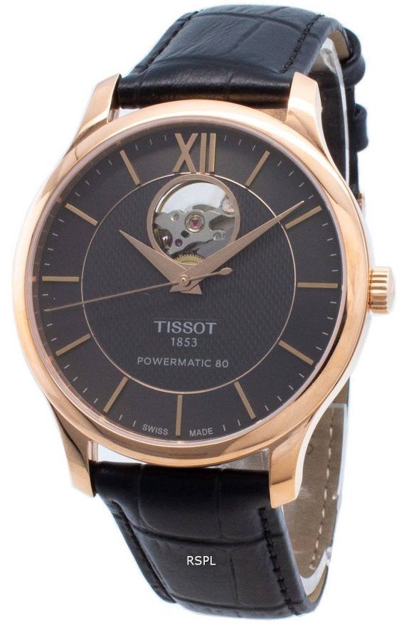 Tissot T-Classic Tradition T063.907.36.068.00 T0639073606800 Open Heart Automatic Herreur