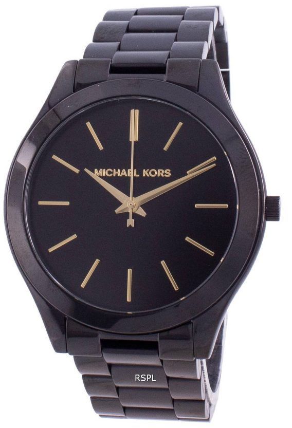 Michael Kors Slim Runway sort urskive MK3221 kvinders ur