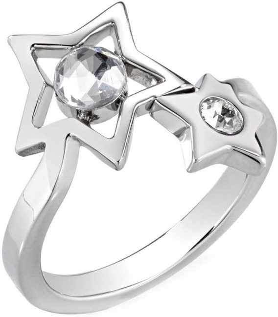 Morellato Cosmo rustfrit stål stjerneformet SAKI17014 kvinders ring