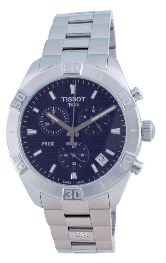 Tissot PR 100 Sport Chronograph Quarz T101.617.11.041.00 T1016171104100 100M Herrenuhr