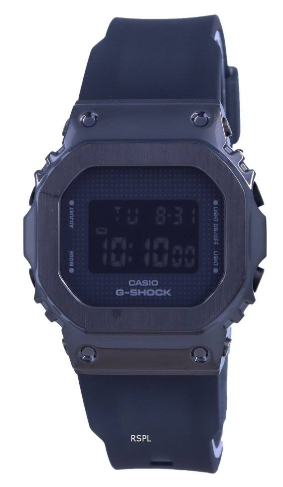 Casio G-Shock Resin Band Digital GM-S5600SB-1 GMS5600SB-1 200M kvinders ur