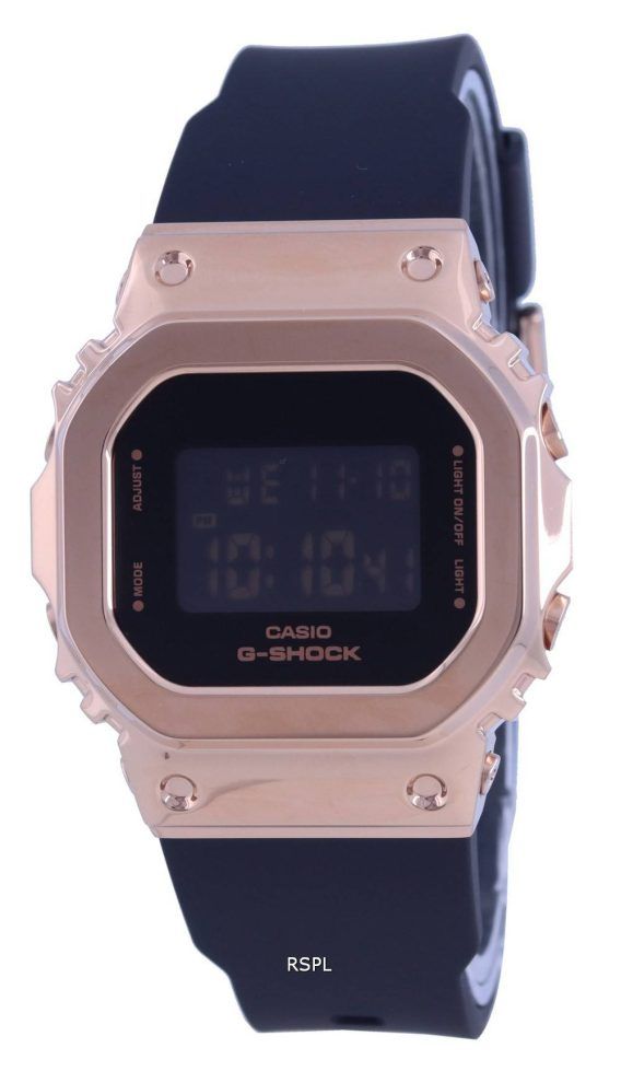 Casio G-Shock Digital Resin Rem GM-S5600PG-1 GMS5600PG-1 200M dameur