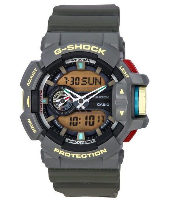 Casio G-Shock Analog Digital Retro Fashion Vintage Series Quartz GA-400PC-8A 200M herreur