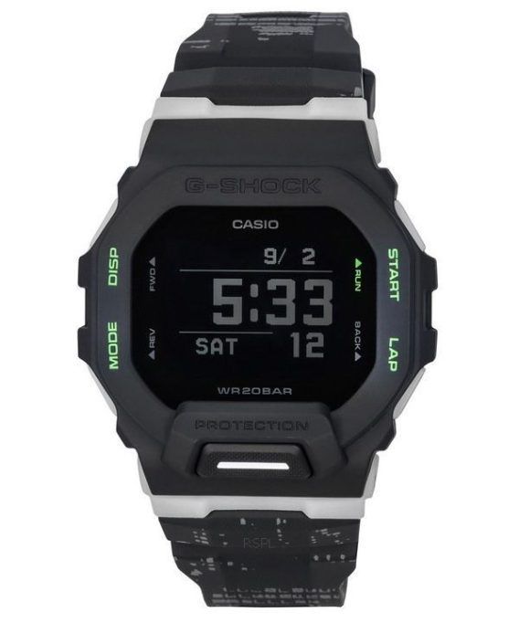 Casio G-Shock Move G-Squad Digital Resin Rem Quartz GBD-200LM-1 200M herreur