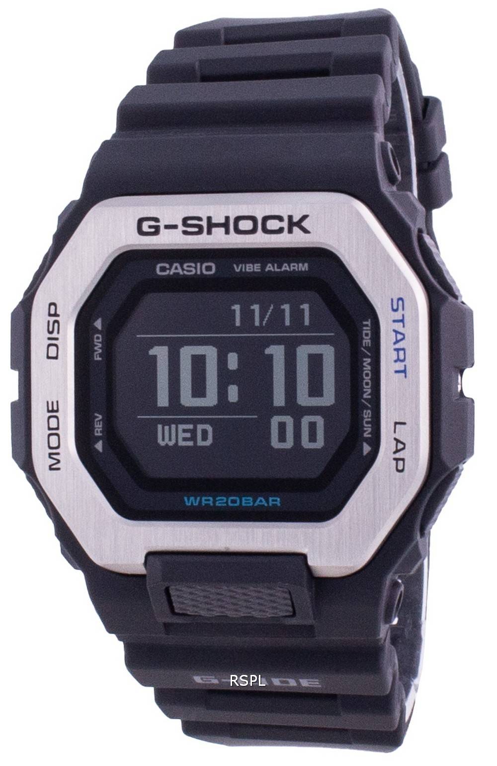 Casio G-Shock G-Lide World Time Quartz GBX-100-1 GBX100-1 200M Herreur