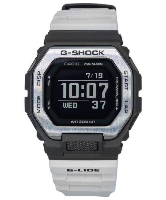 Casio G-Shock Move G-Lide Mobile Link Digital grå harpiksrem Quartz GBX-100TT-8 200M herreur