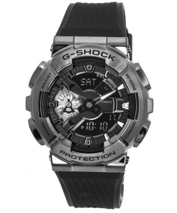 Casio G-Shock Metalbeklædt Analog Digital Quartz GM-110BB-1A GM110BB-1 200M herreur